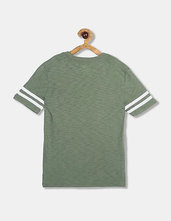 GAP Boys Green Star Wars™ Rugby T-Shirt