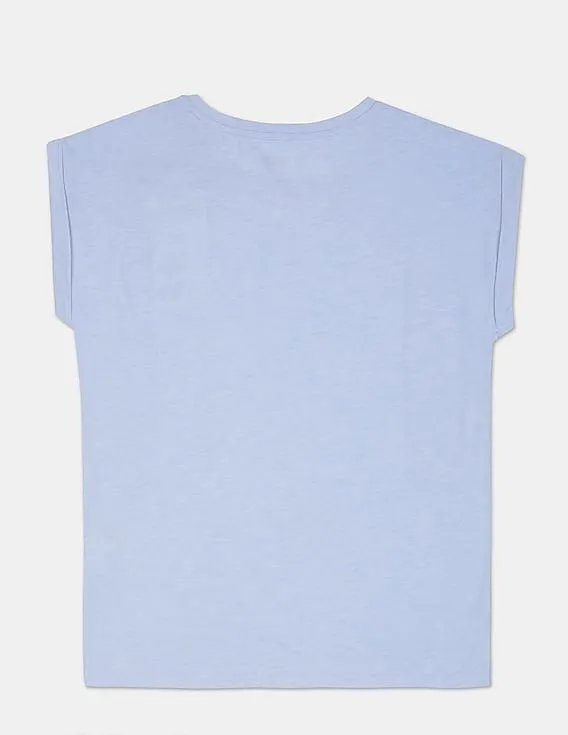 GAP Girls Blue Star Wars™ Sequin Graphic T-Shirt