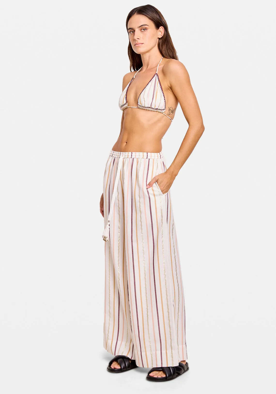 GELLOS BIKINI TOP CASABLANCA STRIPE