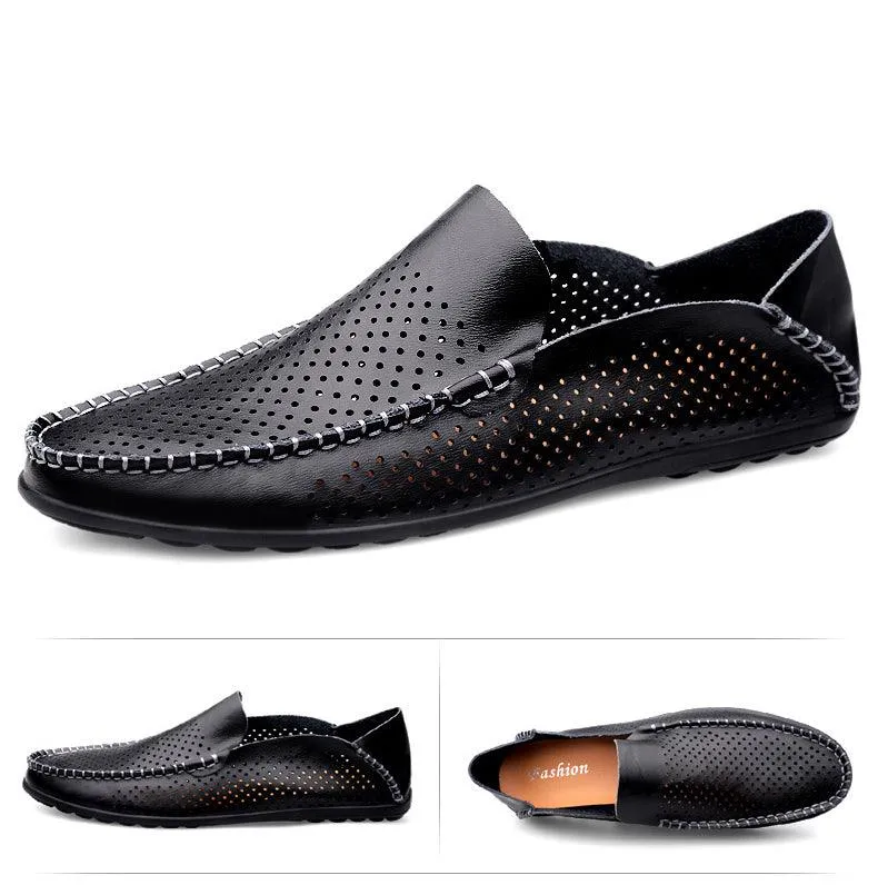 Gennaro - Breathable Leather Loafers