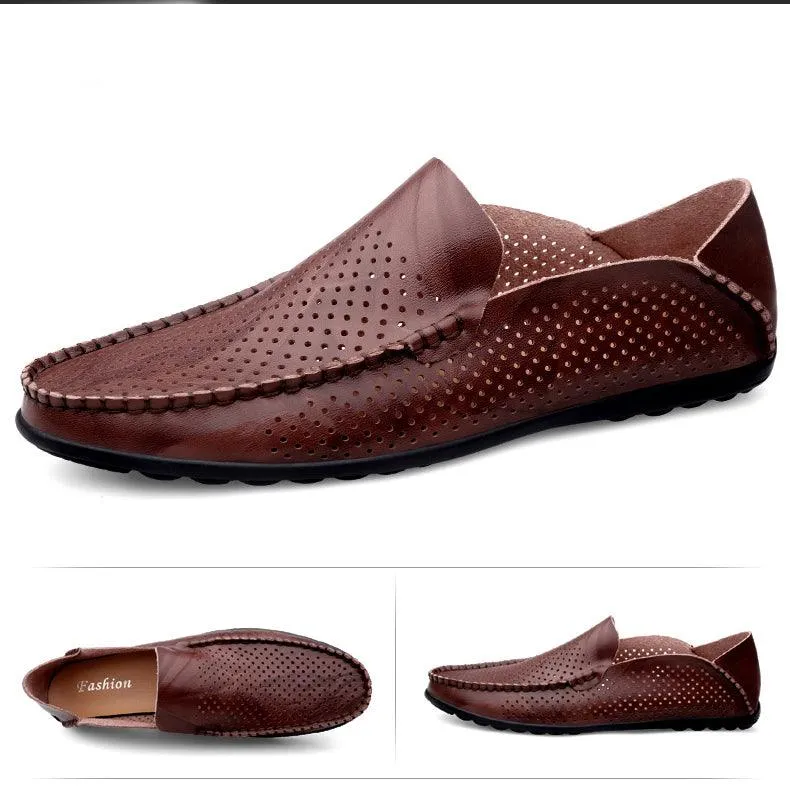 Gennaro - Breathable Leather Loafers