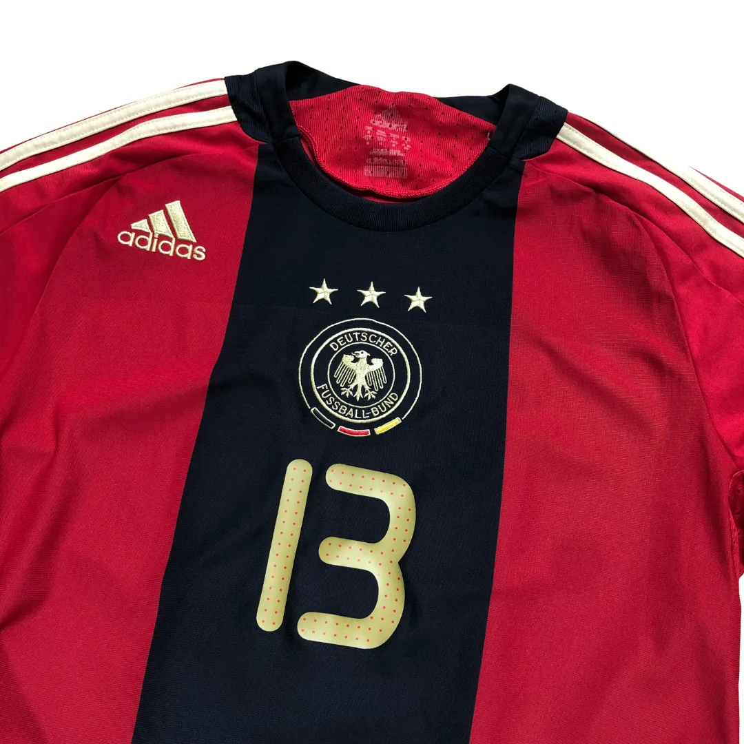 Germany 2008/2009 Ballack 13 Original Adidas Away Football Shirt Small
