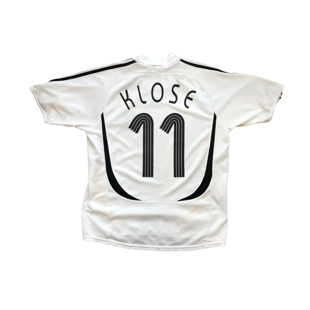 Germany Klose Original Home Football Shirt 2006 Adidas Medium/Large