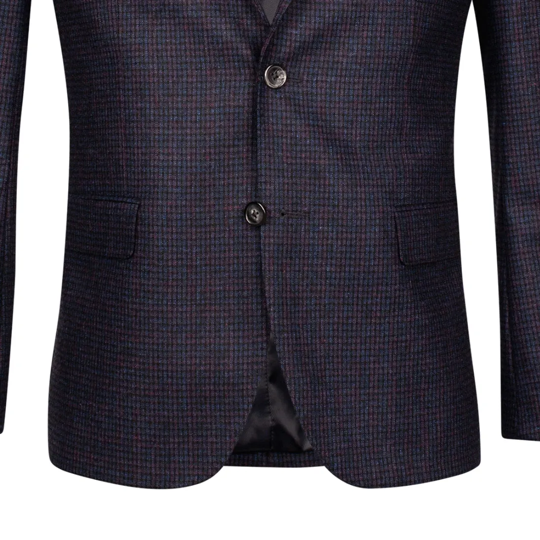 Giordano Navy Check Wool Blend Sports Jacket 422602