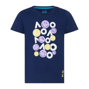 Girl's T-Shirt SmileyWorld Tennis