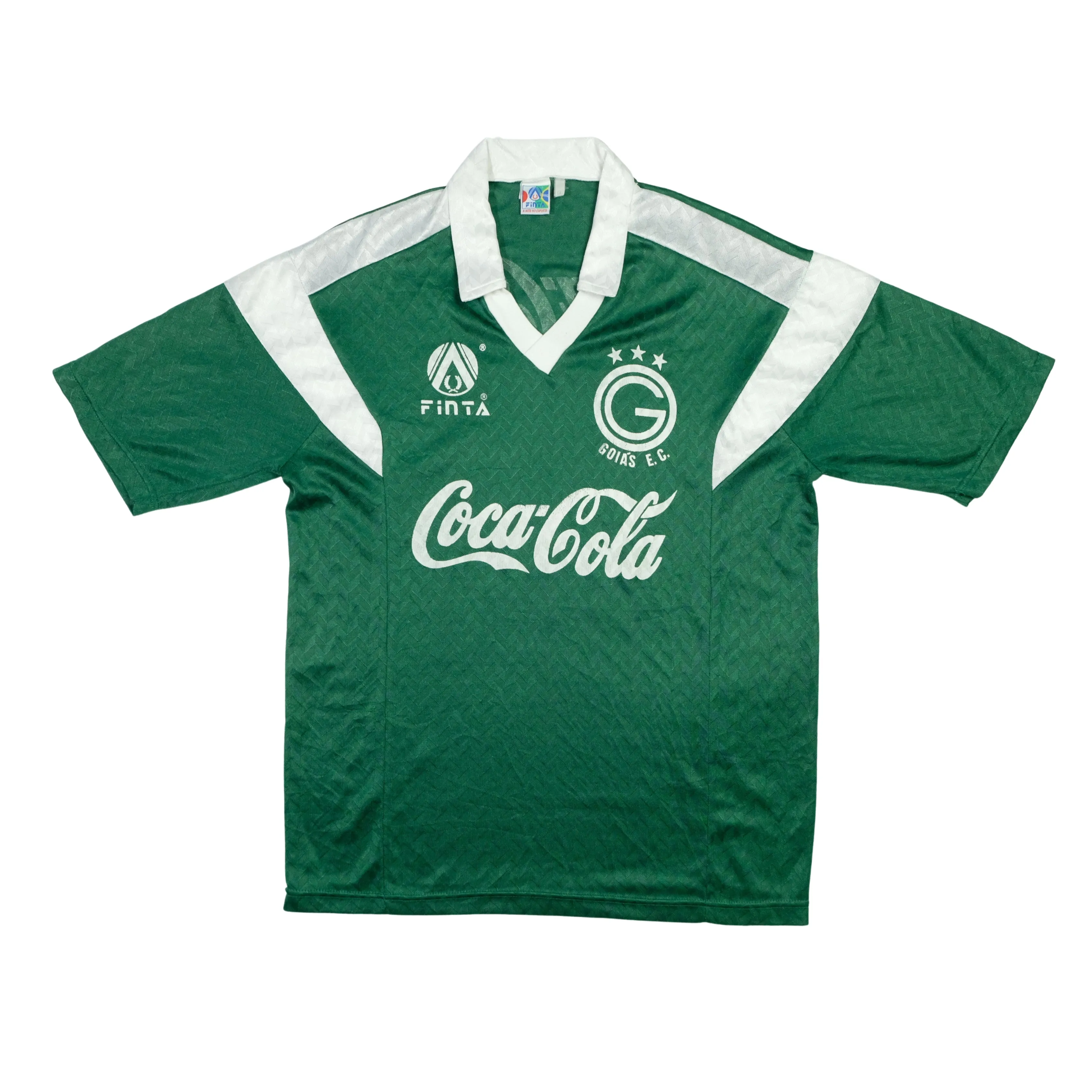 Goais (Brazil) Finta Original Home Football Shirt 1994 Large