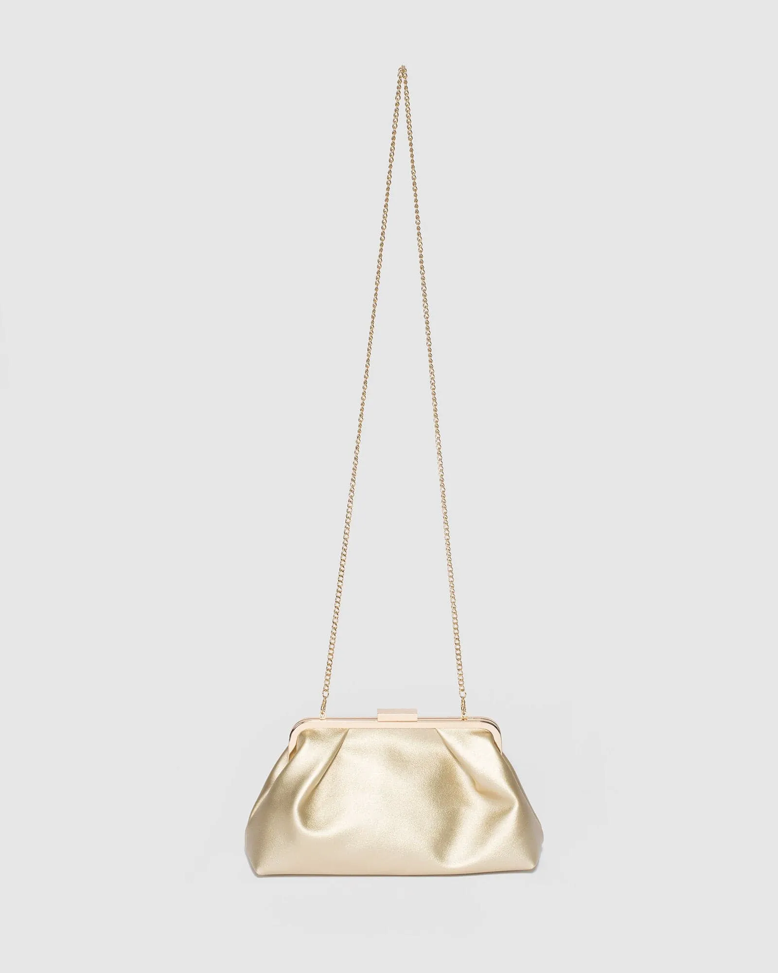 Gold Noa Clutch Bag