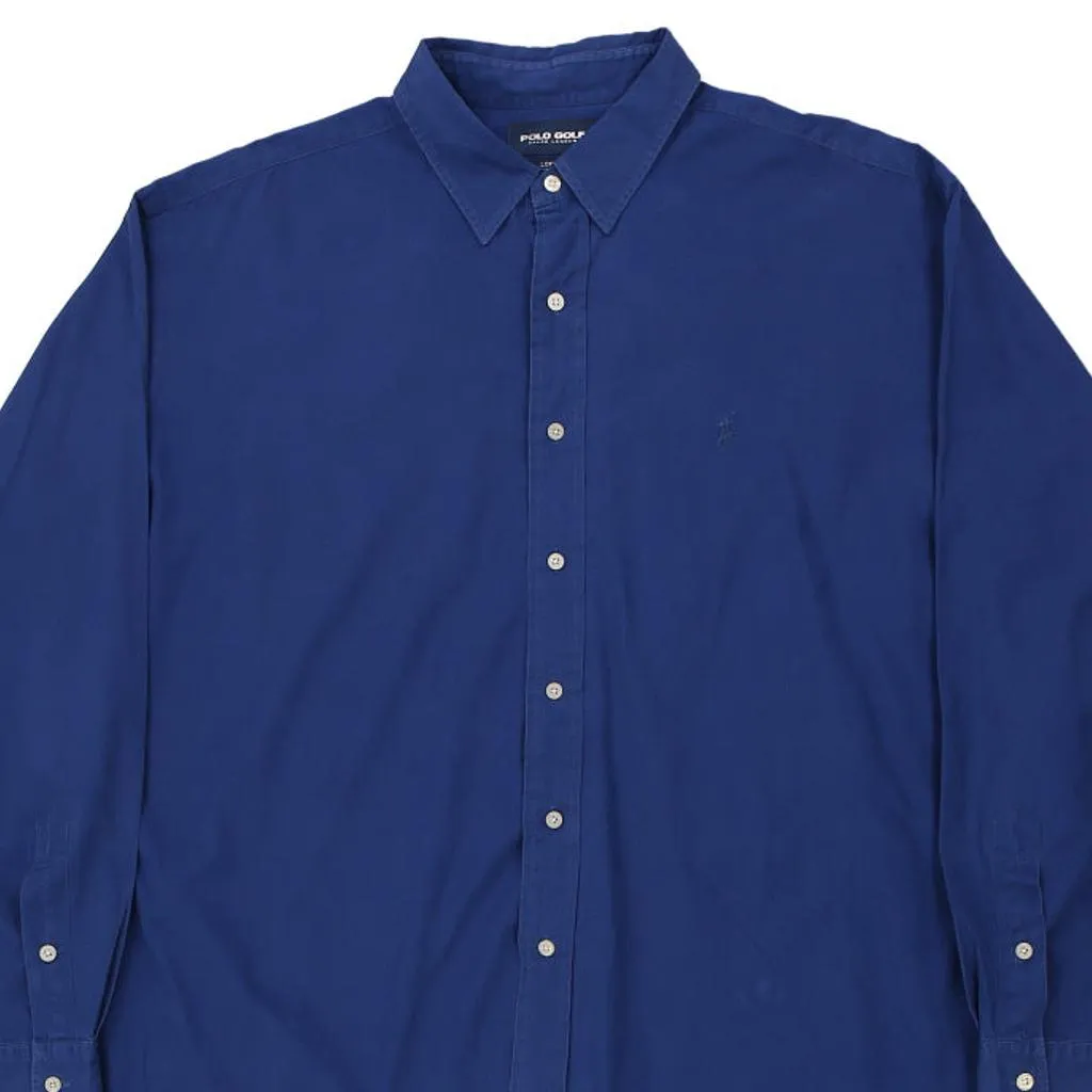 Golf Ralph Lauren Shirt - XL Blue Cotton