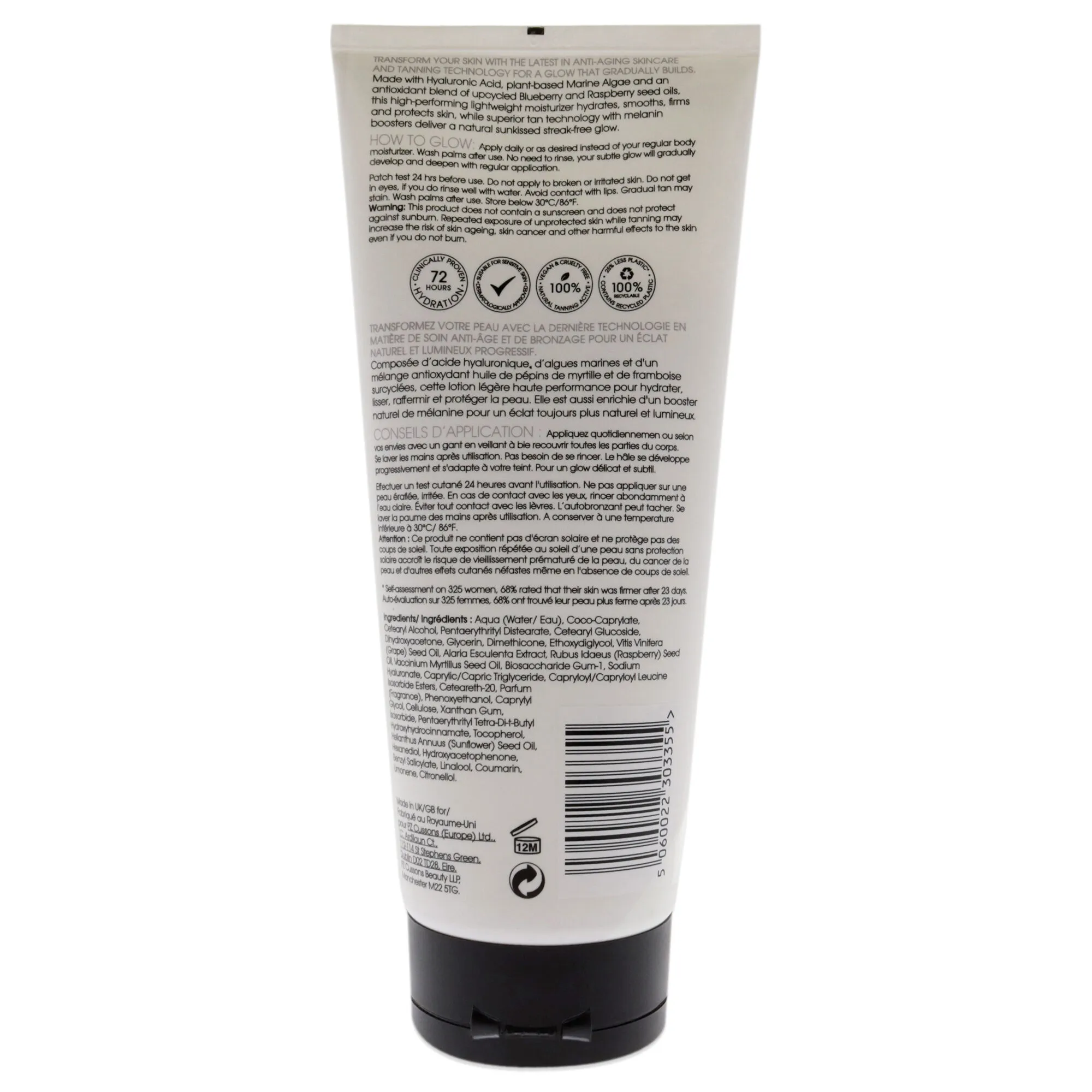 Gradual Tan Classic Daily Firming Lotion - Light-Medium by St. Tropez for Unisex - 6.7 oz Lotion
