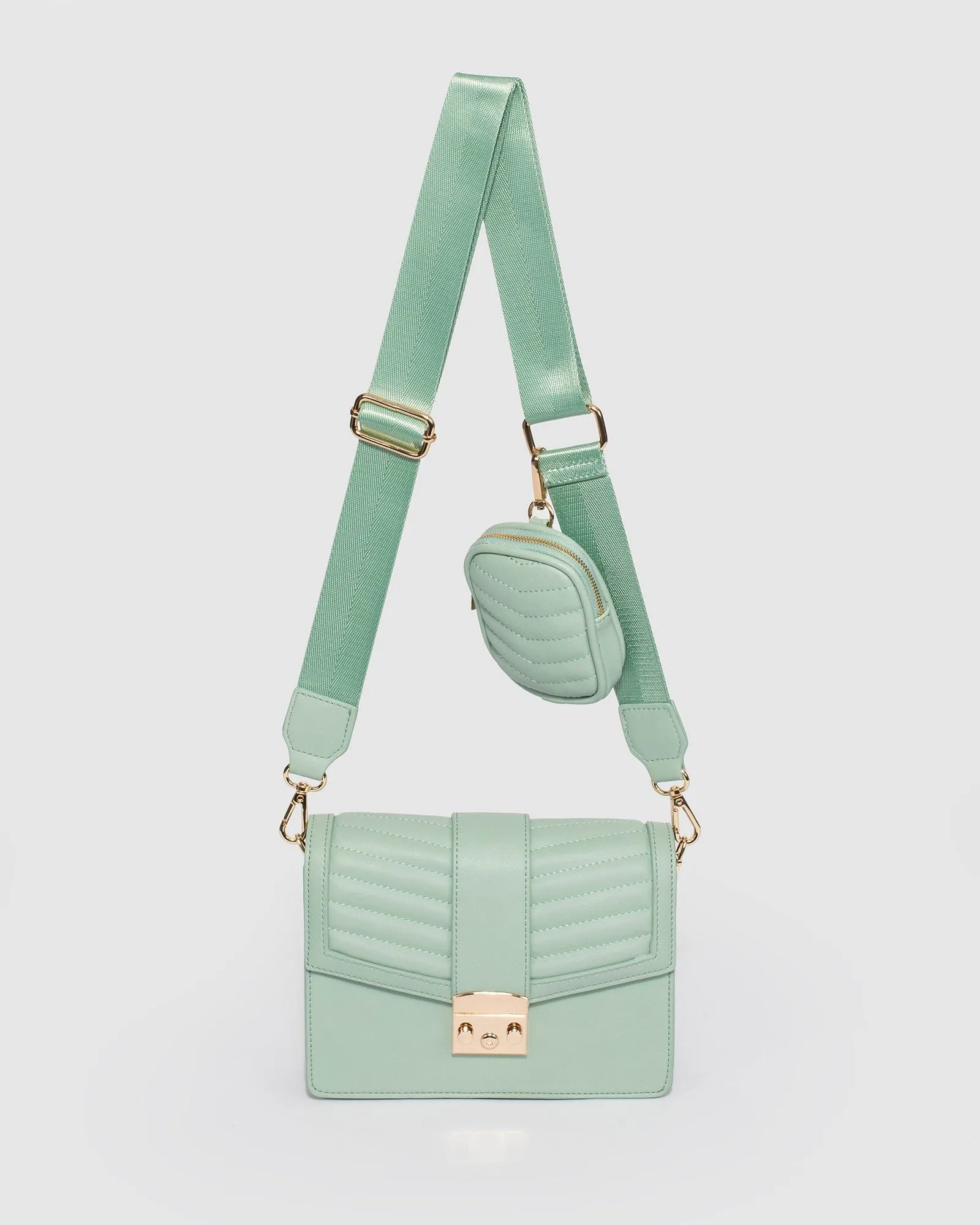 Green Adeana Crossbody Bag