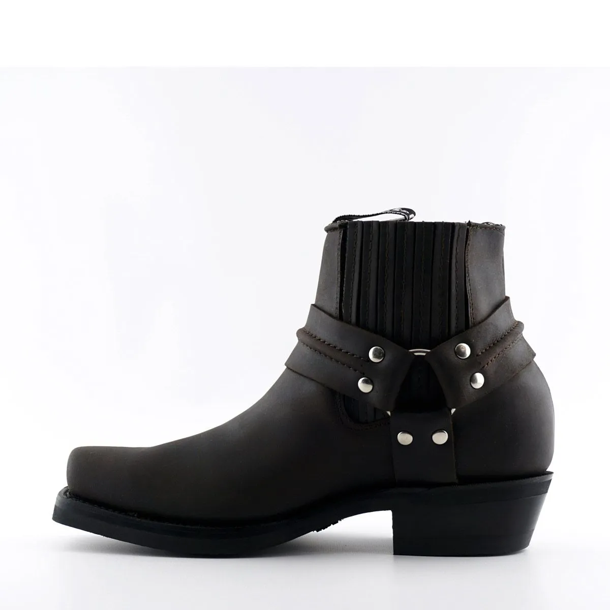 Grinders - Renegade Lo Brown Leather Cowboy / Western  Style Boots