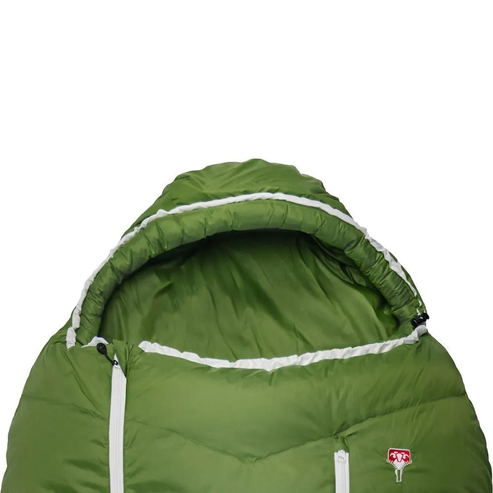 Gr\u00fcezi Bag - Biopod DownWool Summer 175 Sleeping Bag cactus
