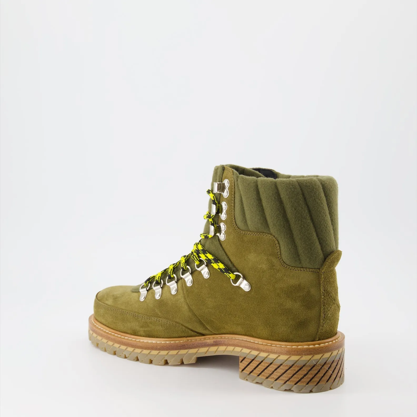 Gstaad Nubuck Green Boots