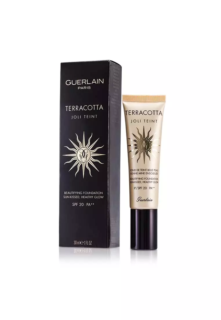 Guerlain GUERLAIN - Terracotta Joli Teint Beautifying Foundation SPF 20 - # Ebony 30ml/1oz