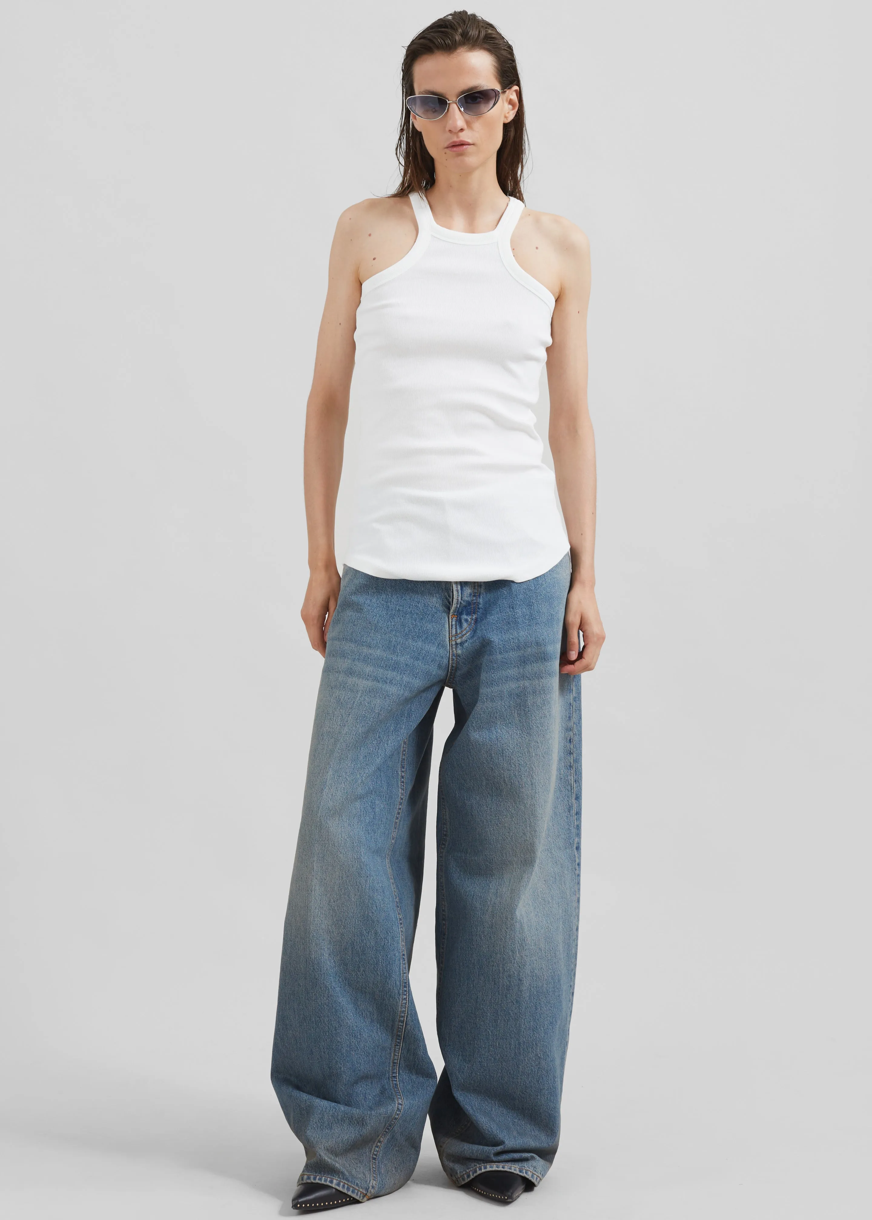 Haikure Bethany Jeans - Oil Blue