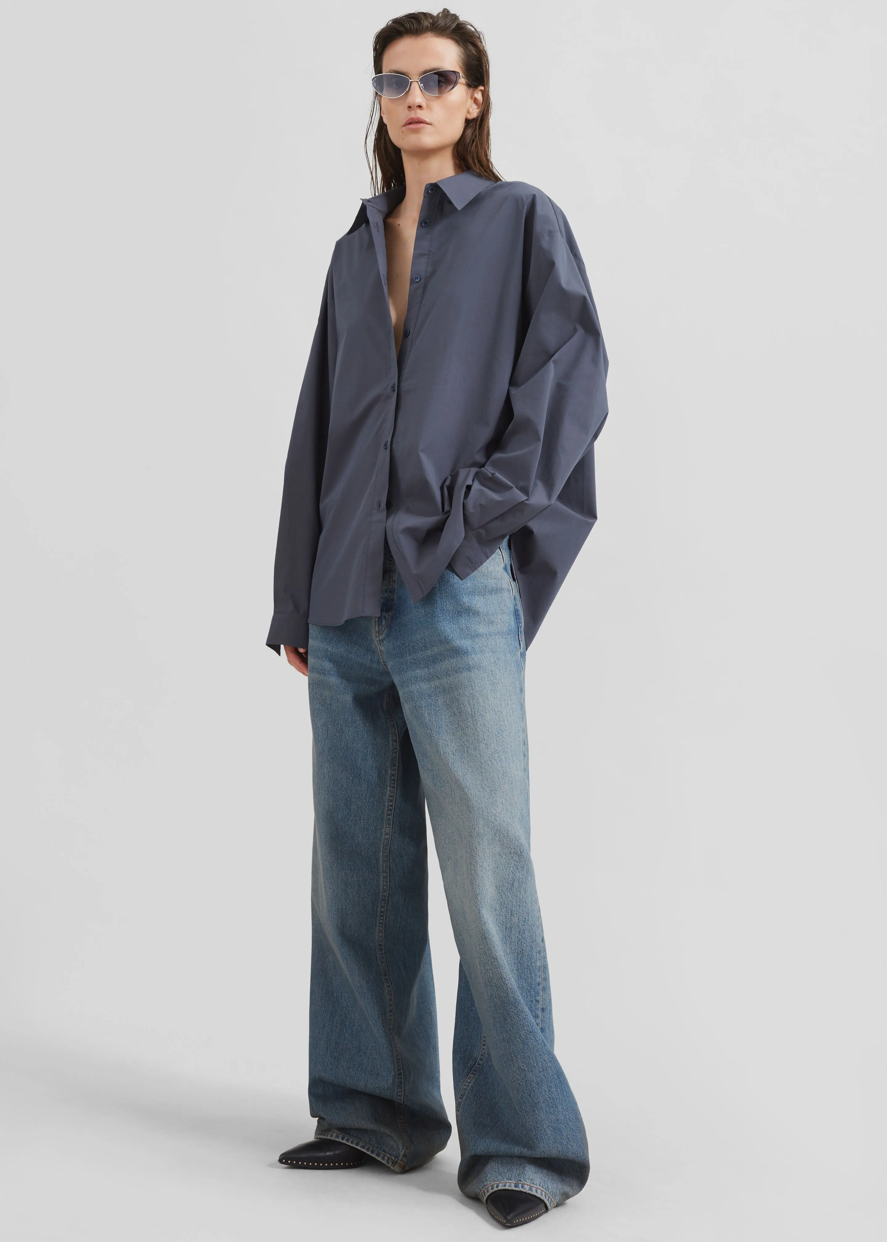 Haikure Bethany Jeans - Oil Blue