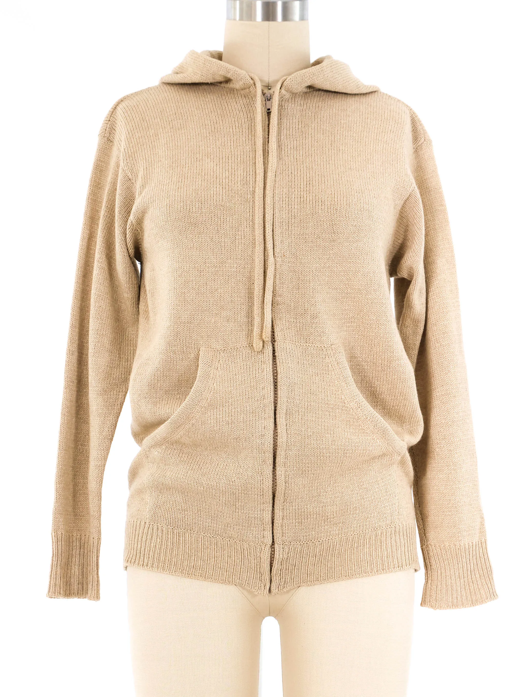 Halston Cashmere Hoodie