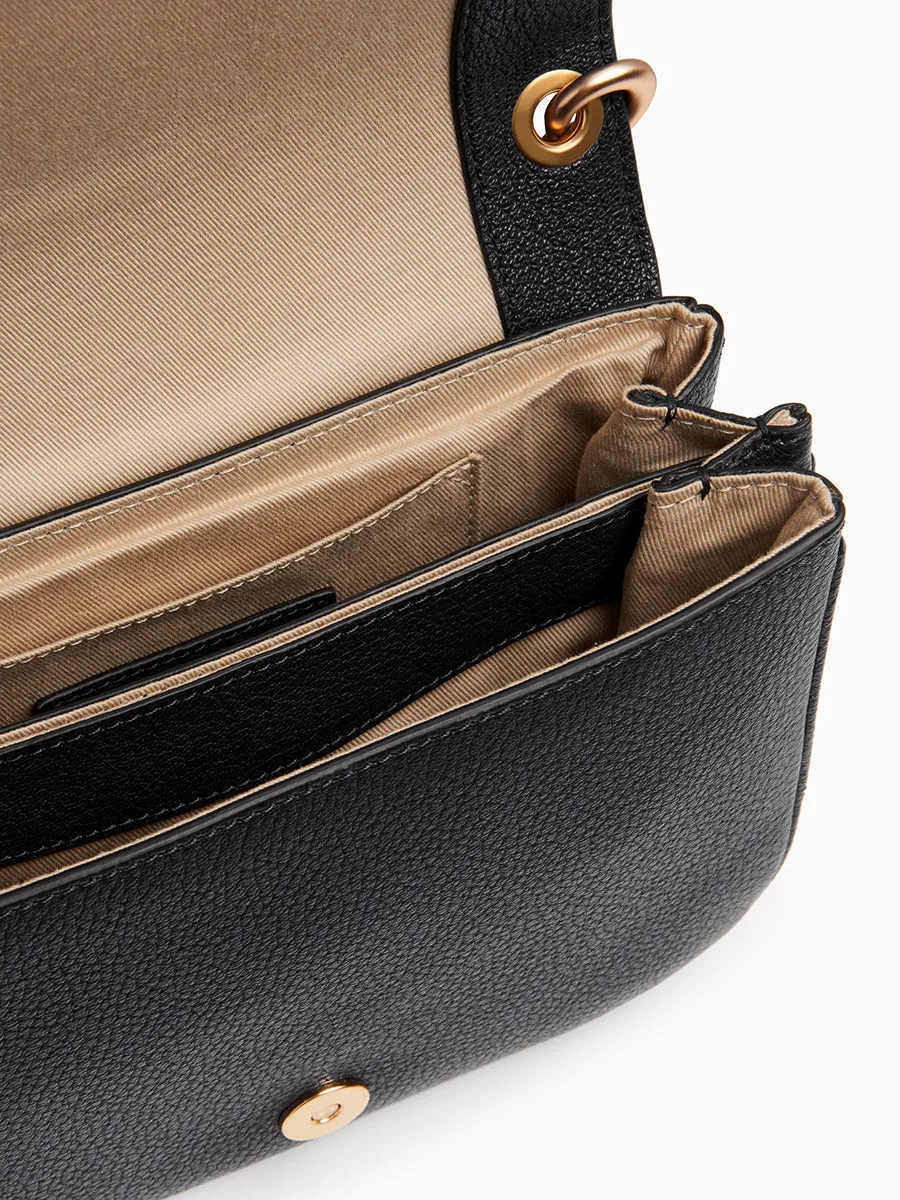 Hana Shoulder Bag in Black