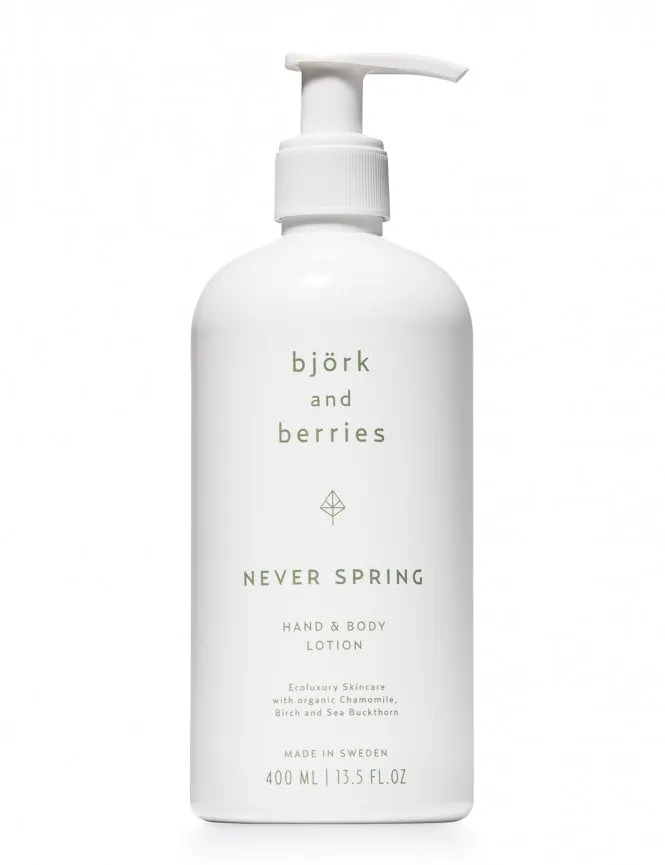 Hand & Body Lotion (400ml)  - Never Spring