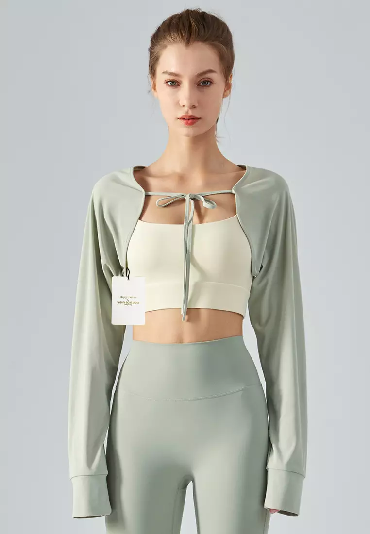 HAPPY FRIDAYS Loose Sunscreen Cropped Blouse DSG-DS343