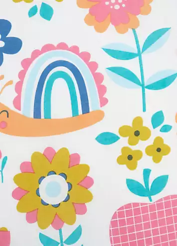 Happy Linen Co. Flower Garden Reversible Duvet Cover Set | Kaleidoscope