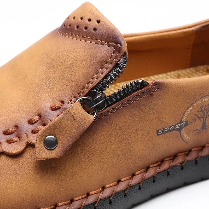 Harlow - Casual Leather Loafers