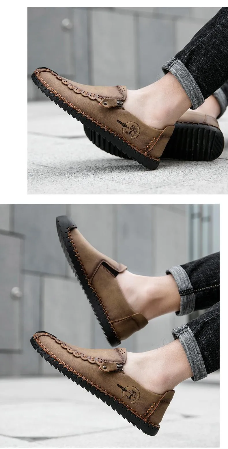 Harlow - Casual Leather Loafers