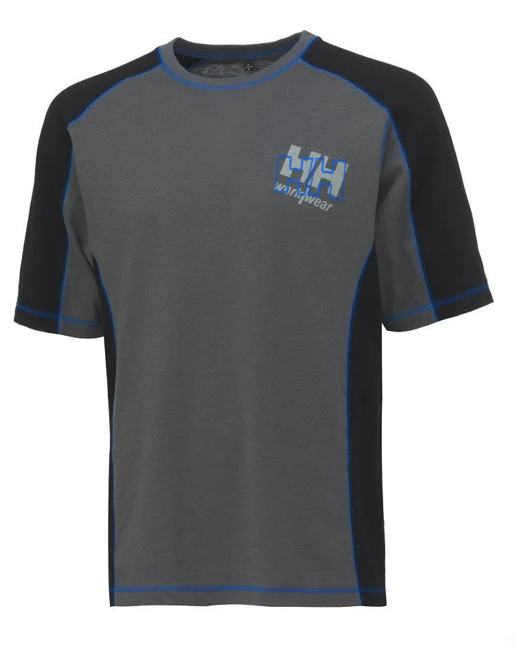 Helly Hansen 79135 Chelsea T-Shirt Grey / Black, Racer Blue