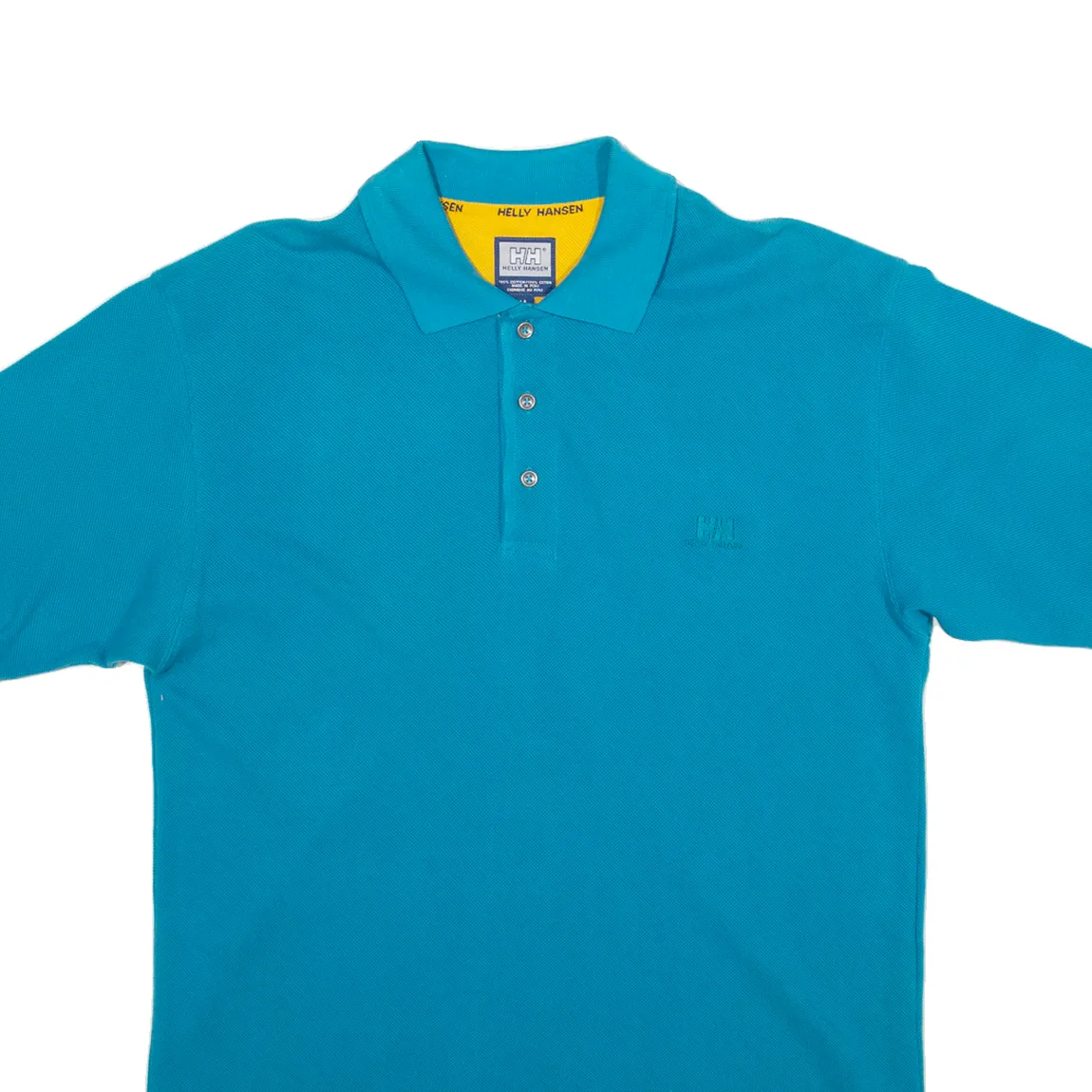 HELLY HANSEN Mens Polo Shirt Blue M