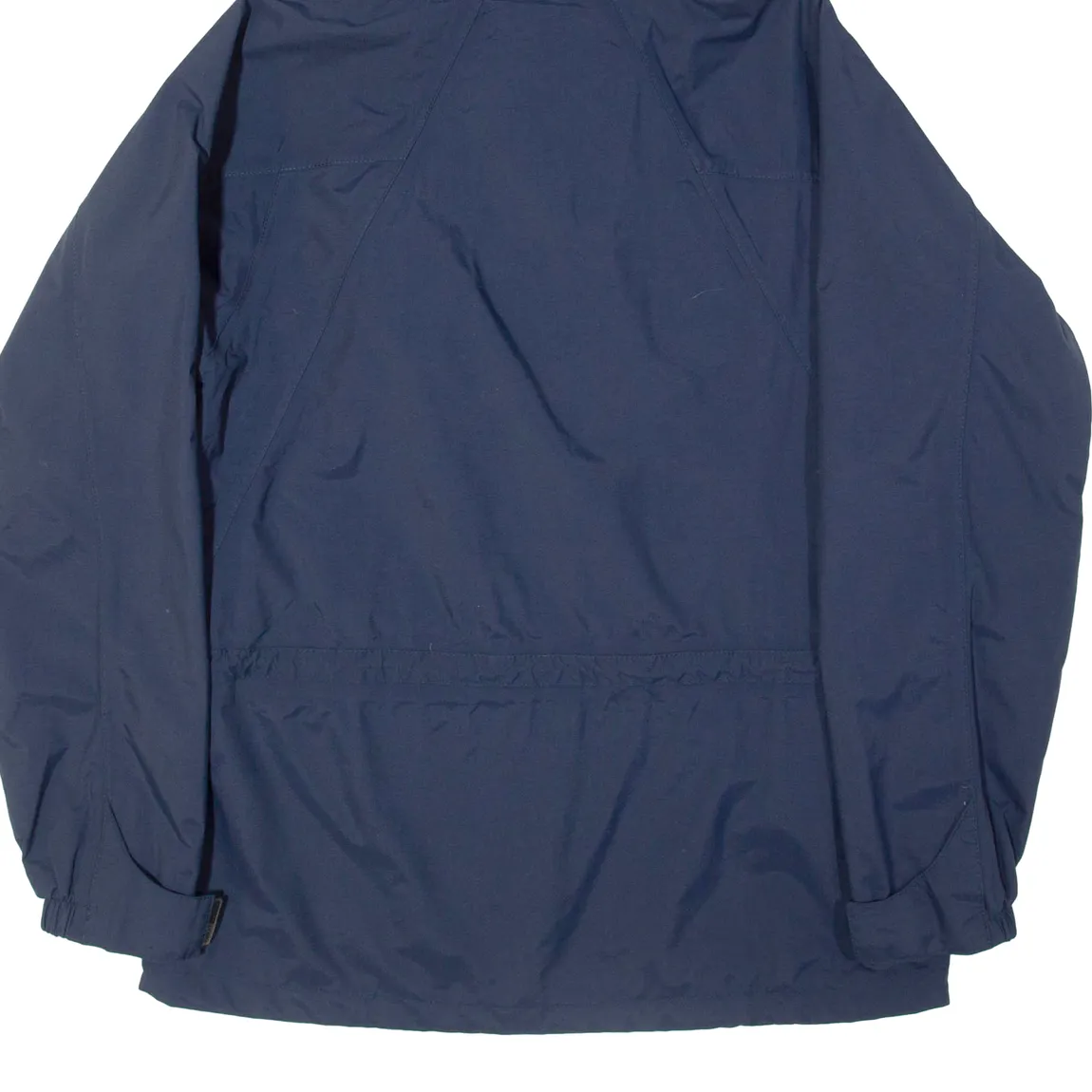 HELLY HANSEN Mens Rain Jacket Blue Nylon Hooded XS