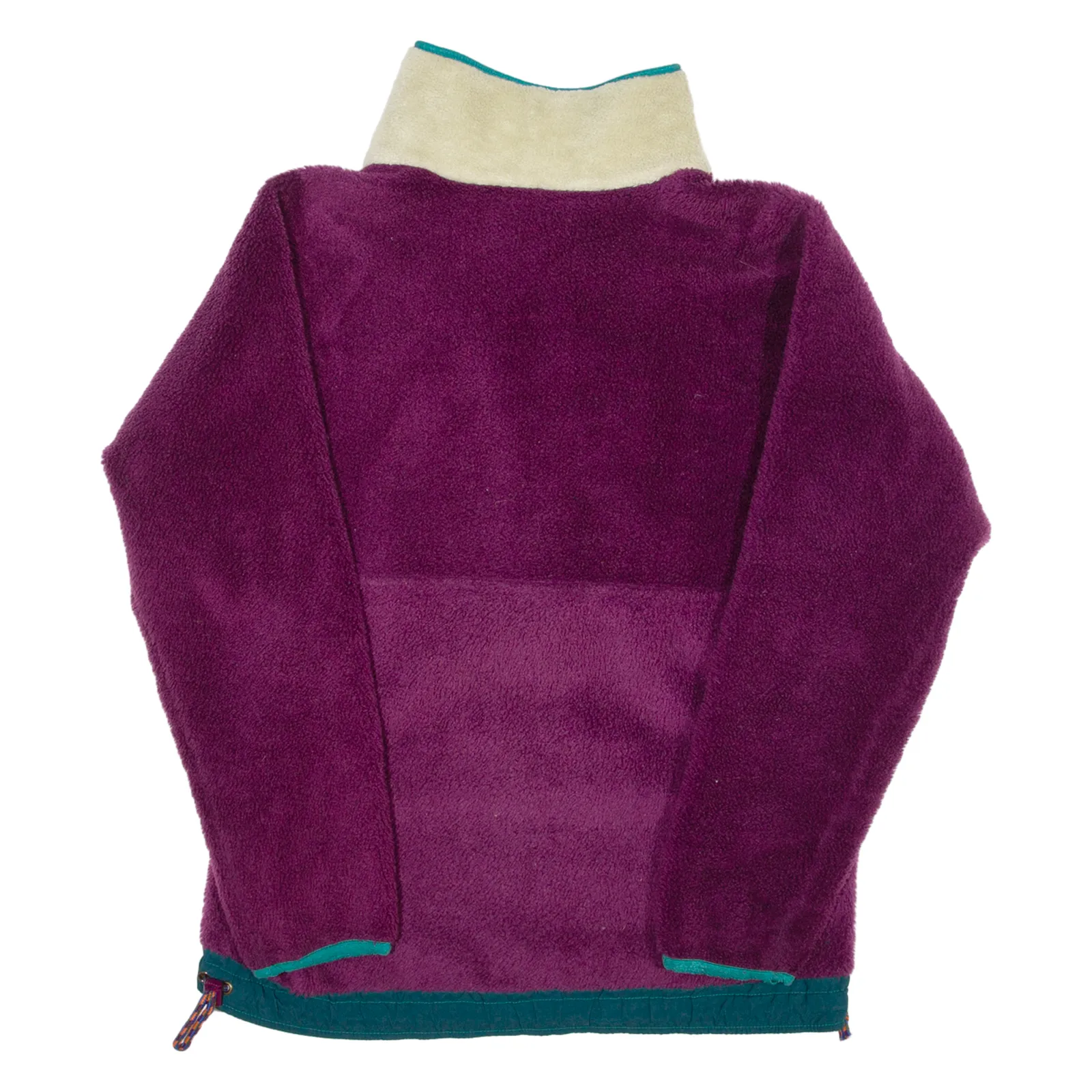 HELLY HANSEN Pullover Womens Fleece Jacket Purple 90s M