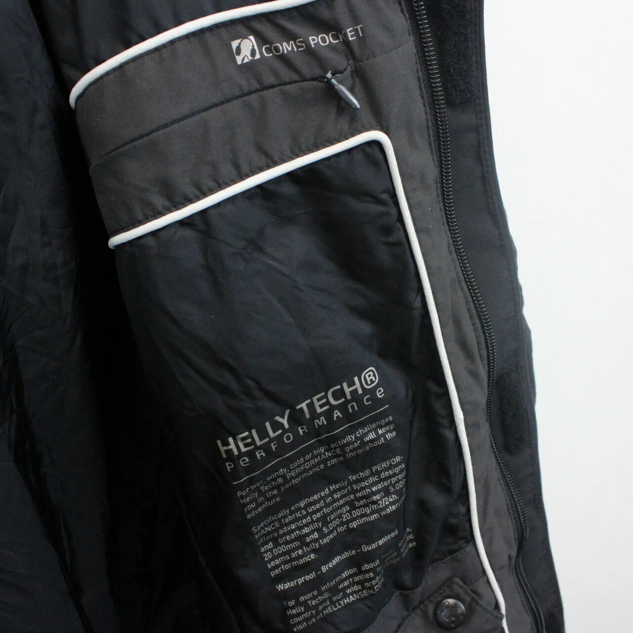 HELLY HANSEN Ski Jacket Black | Large