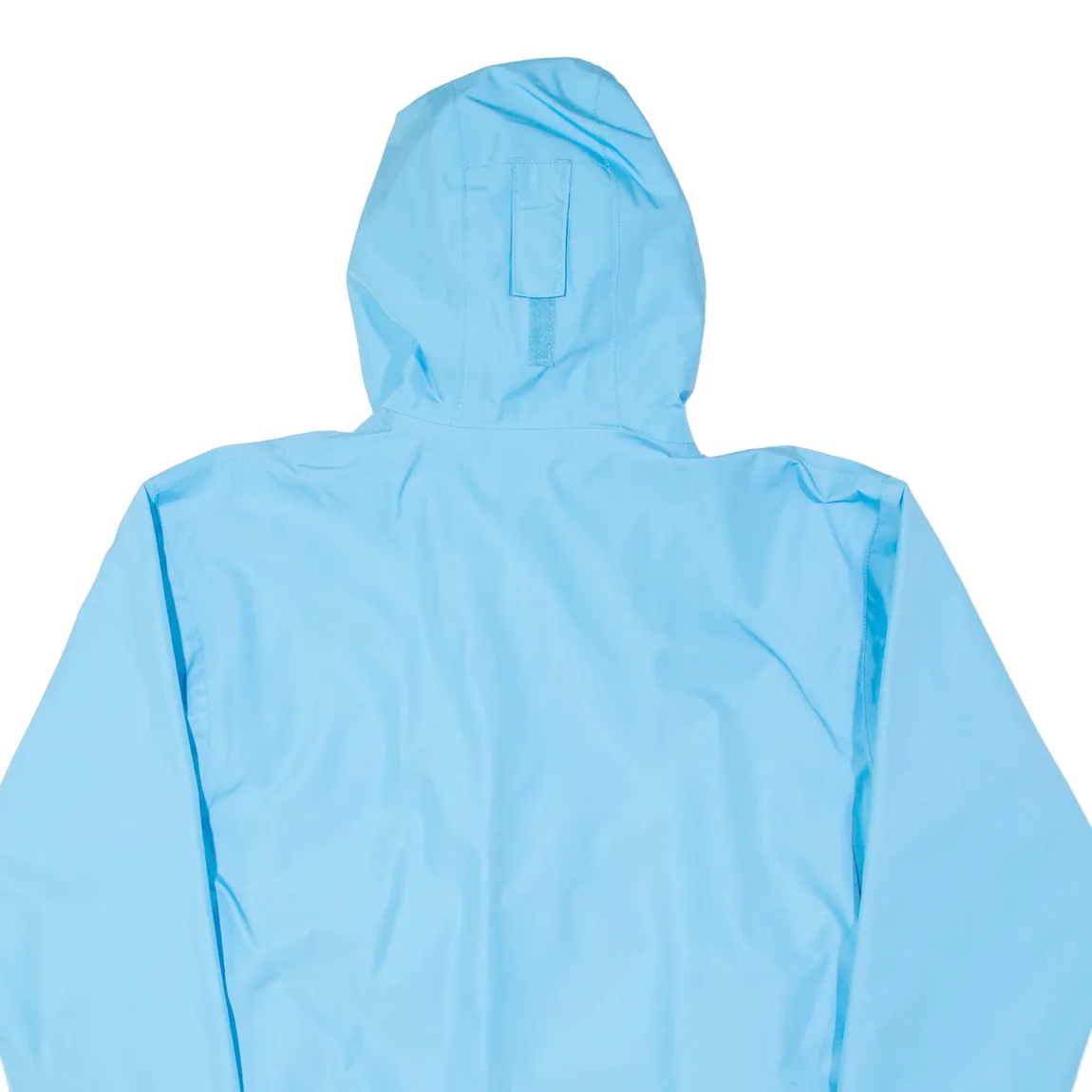 HELLY HANSEN Womens Rain Jacket Blue Hooded L