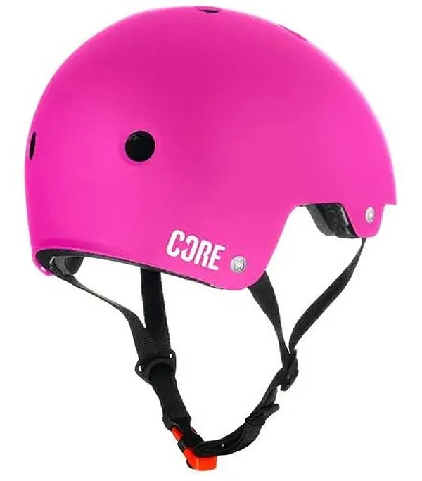 helmet CORE Action Sports - Bright Pink - girl´s