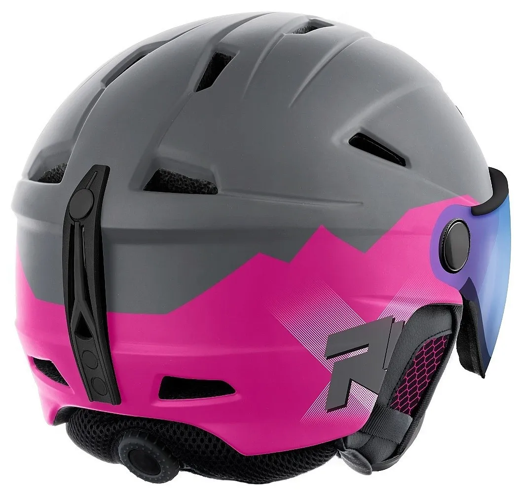 helmet Relax Stealth - RH24T/Matte Grey/Pink/Ice Blue Platinum