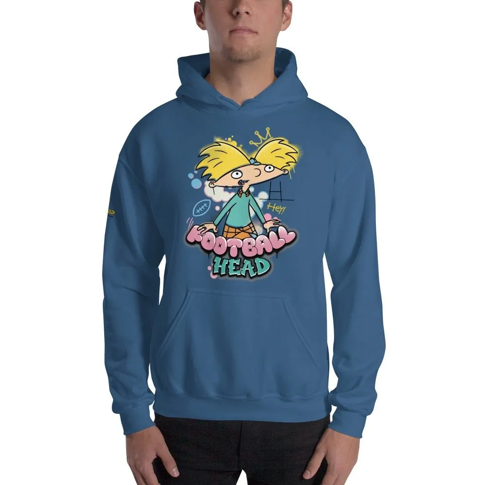 Hey Arnold! Football Head Hooded Sweatshirt