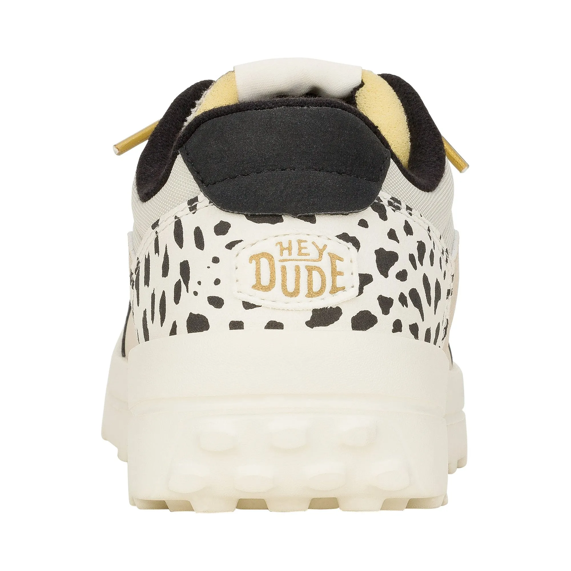 HEYDUDE Hayden Shine Womens Trainers - Ivory/Multi