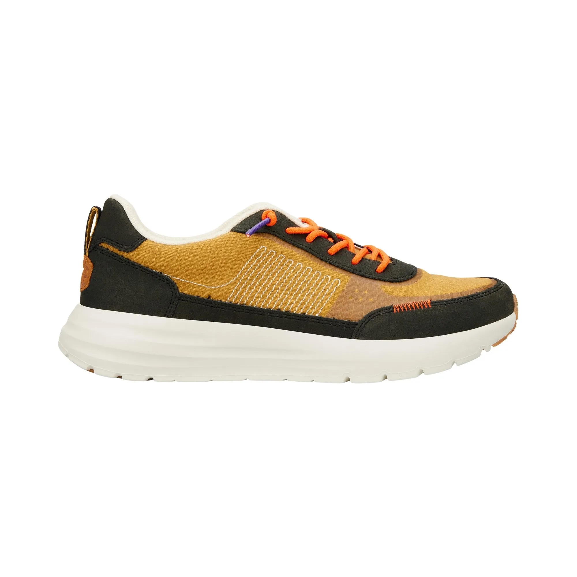 HEYDUDE Sirocco Alta Hype Mens Trainers - Walnut