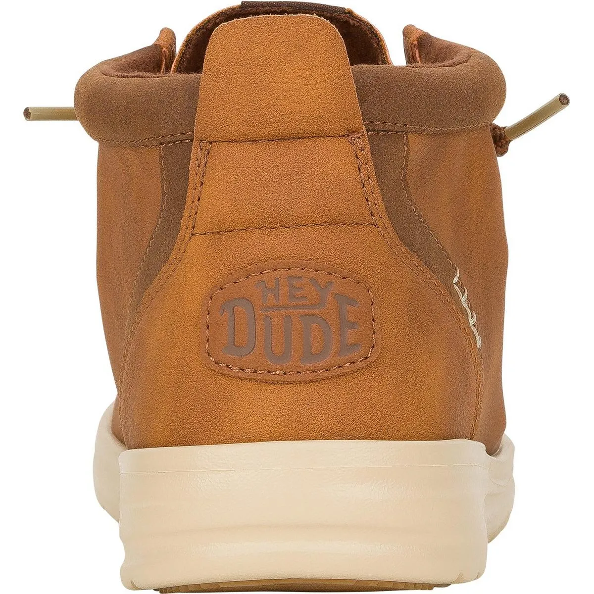 HEYDUDE Wally Mid GripR Classic Boots Cognac/Tan