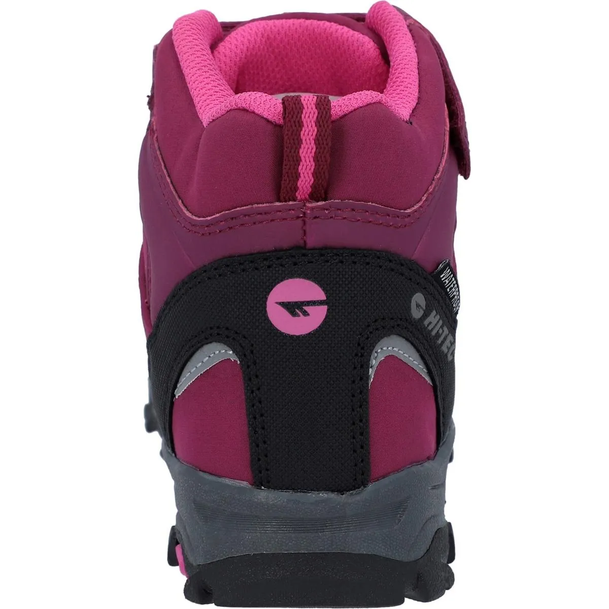 Hi-Tec Blackout Mid Boots Dark Rose/Fuchsia