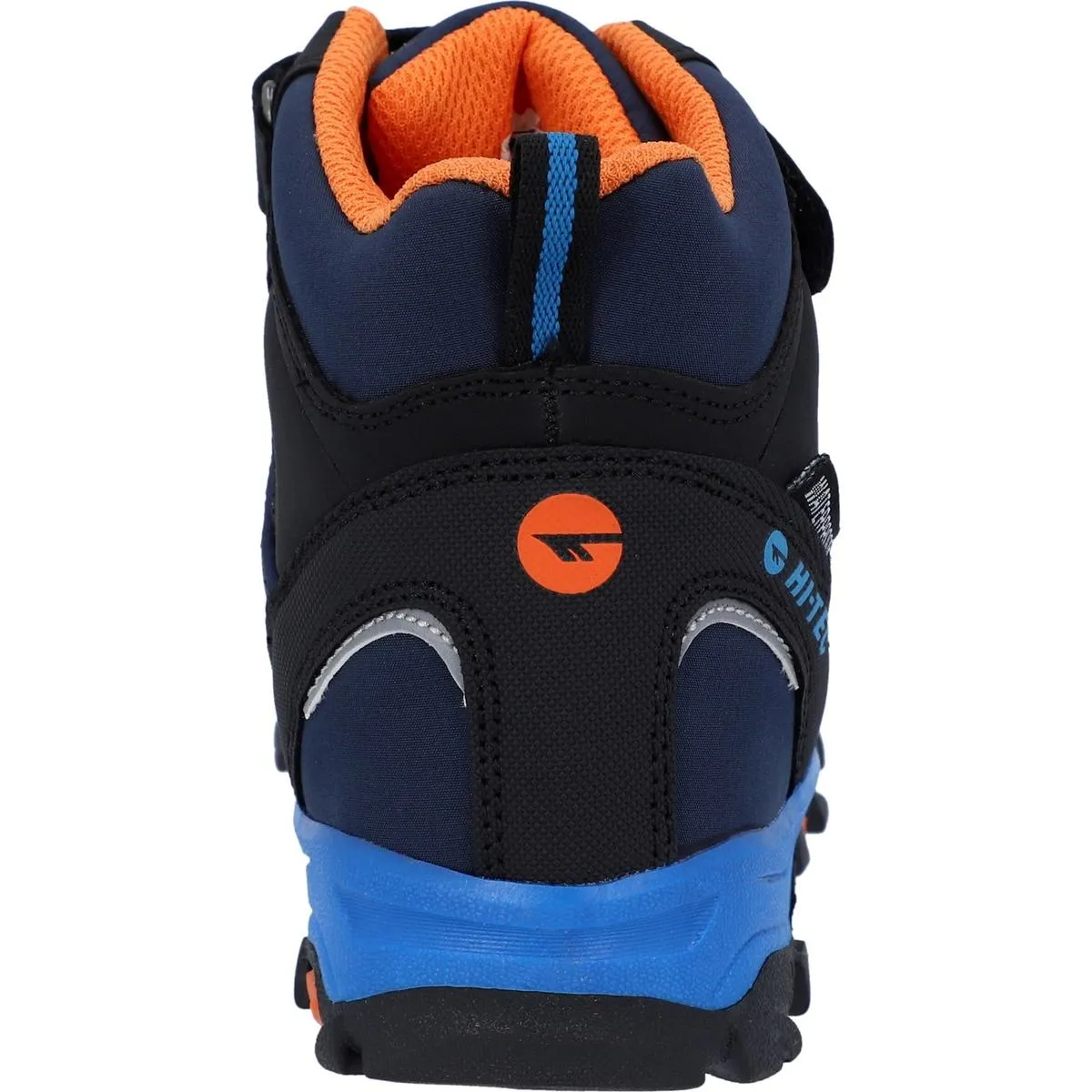 Hi-Tec Blackout Mid Child Boots Navy/Orange/Lake Blue