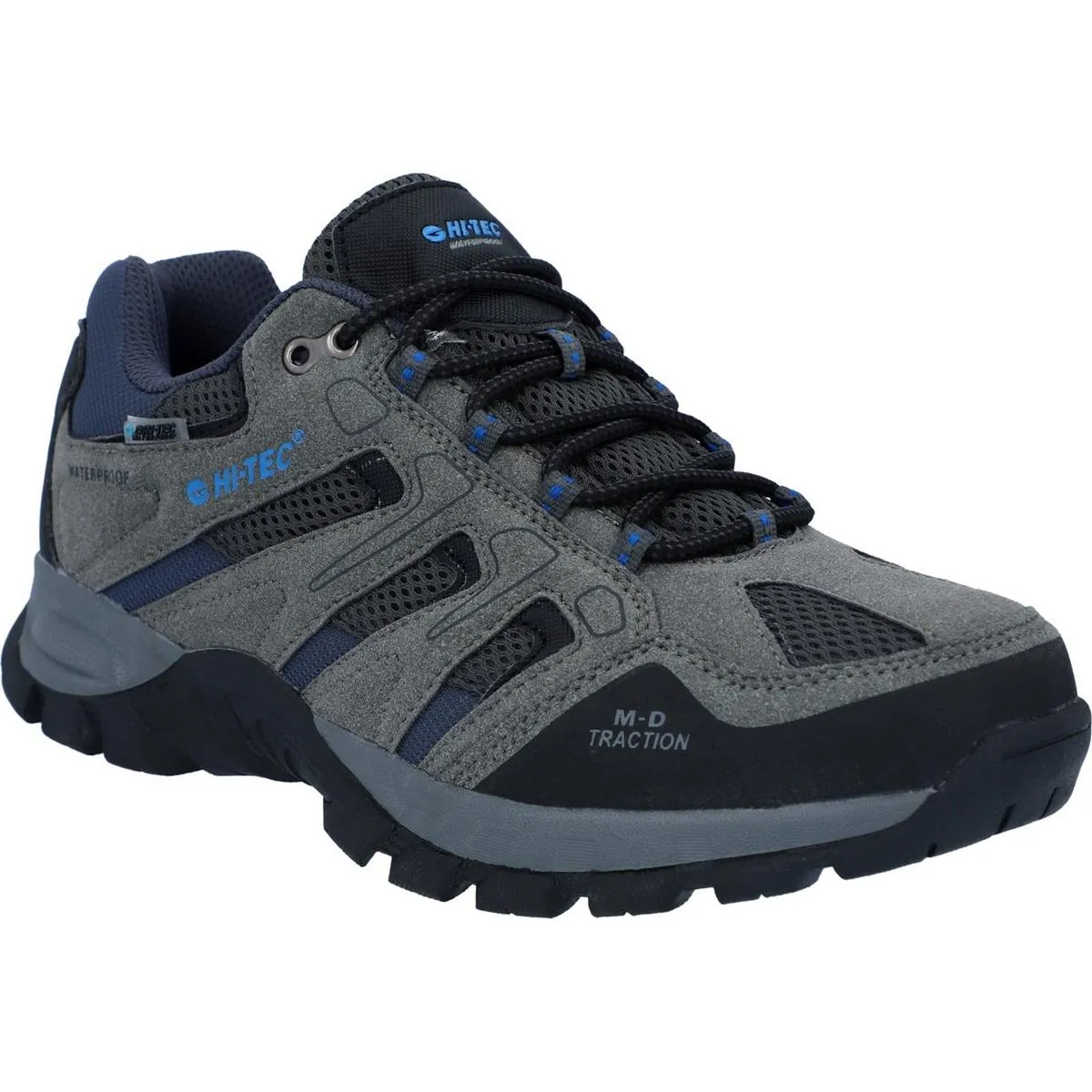 Hi-Tec Torca Low Boots Charcoal/Blue