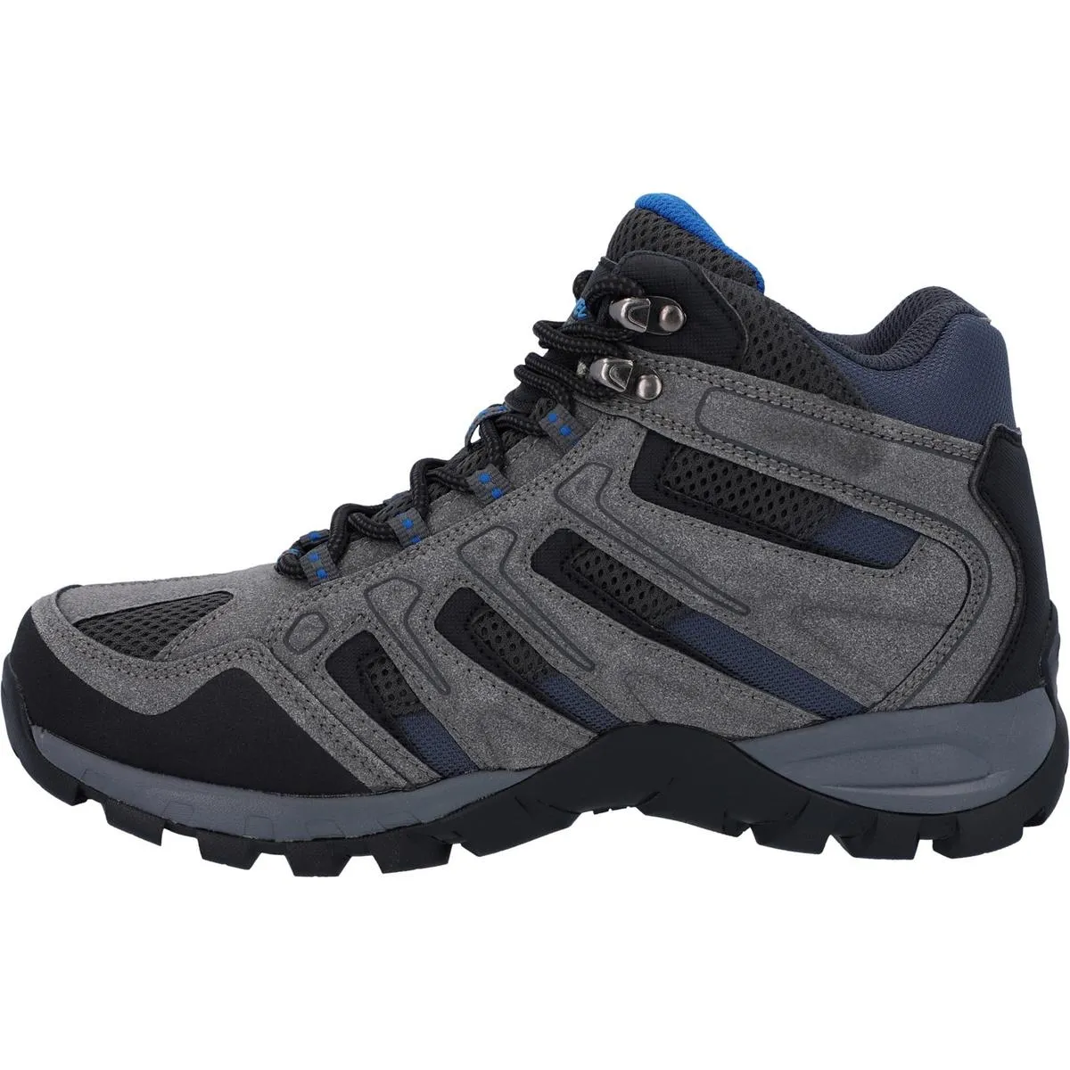 Hi-Tec Torca Mid Boots Charcoal/Nautical Blue