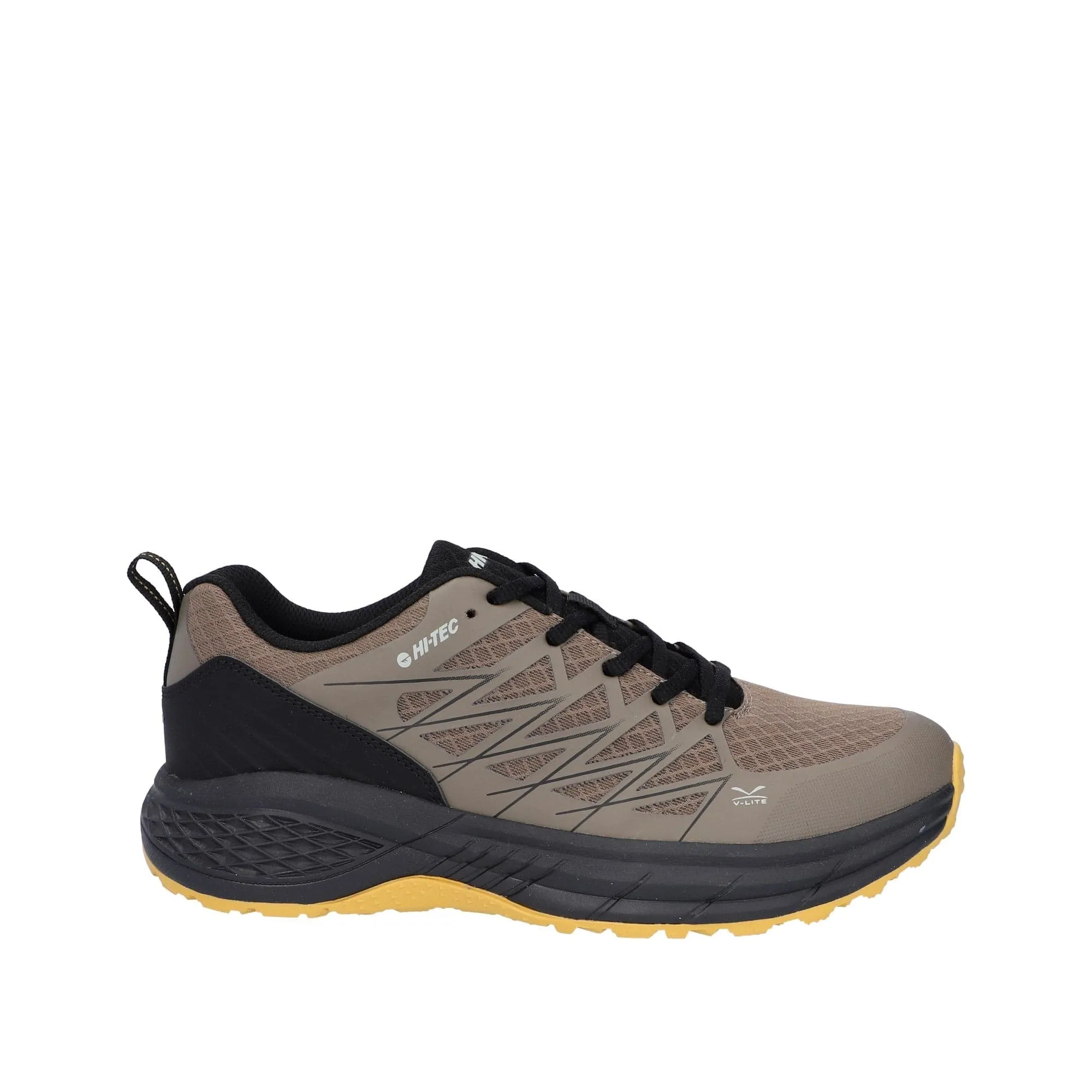 Hi-Tec Trail Destroyer Mens Trainers - Olive/Black/Golden Spice