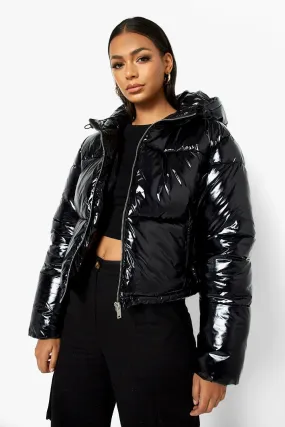 High Shine Puffer Jacket