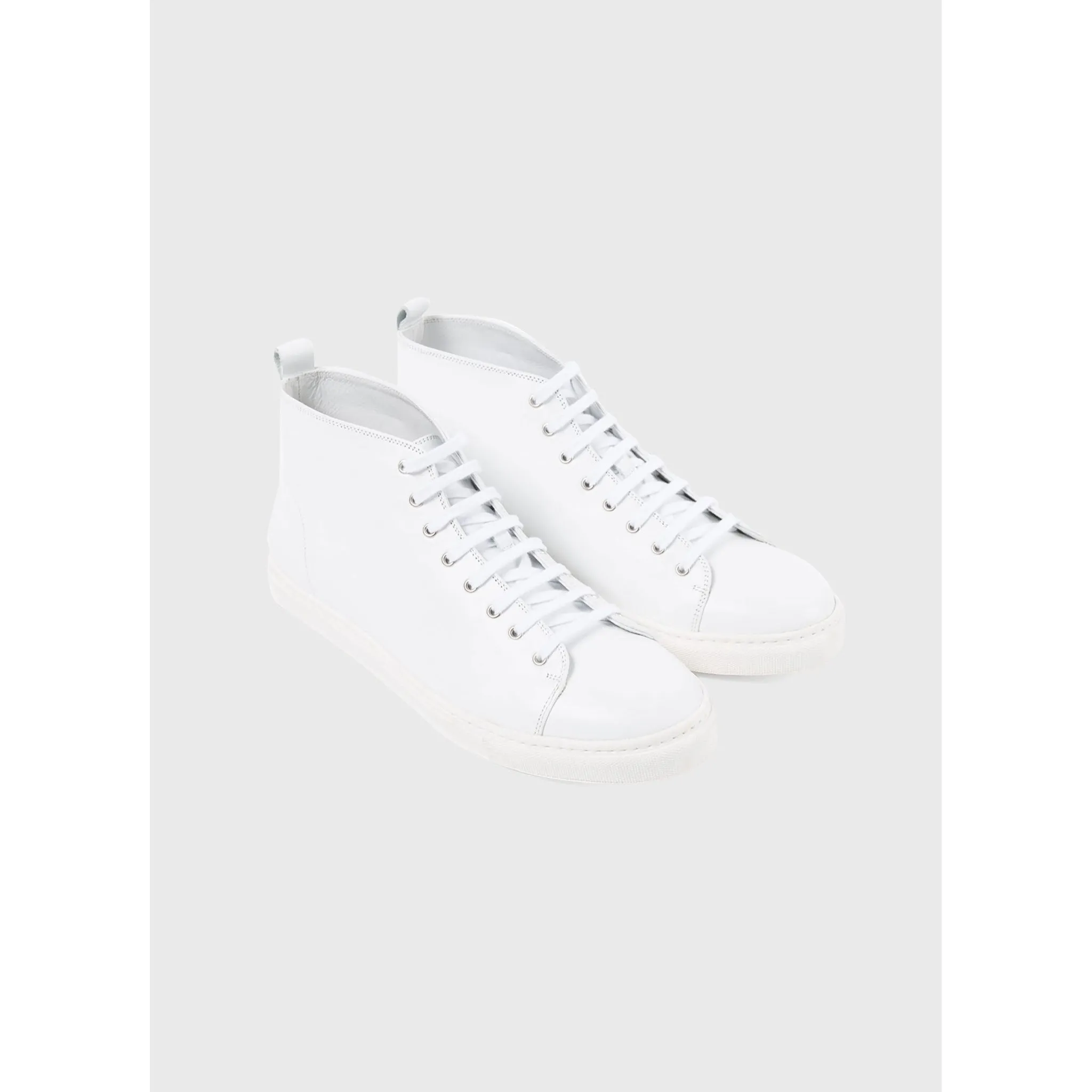 High Top Tennis Shoe | Women | White