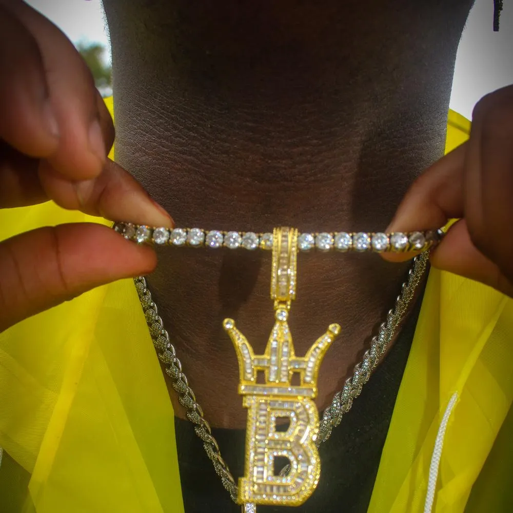 Hip Hop Bling VVS Iced Out Tennis Chain 4MM