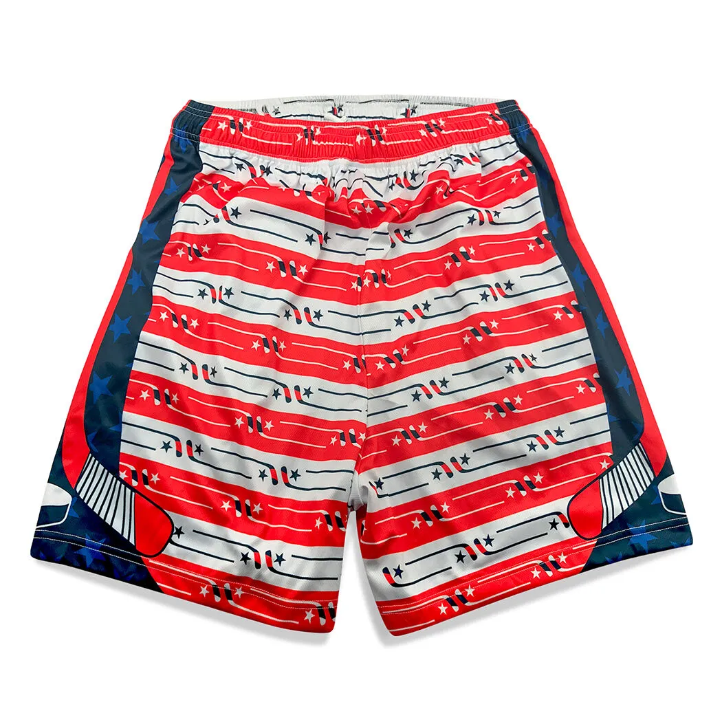 Hockey Beckett™ Shorts - Stars & Stripes 