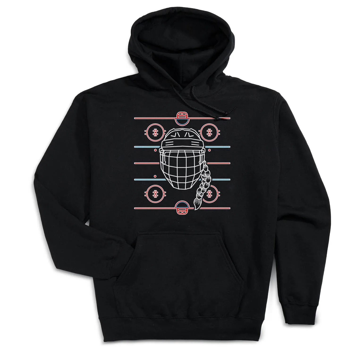 Hockey Hooded Sweatshirt - Game Time Girl 