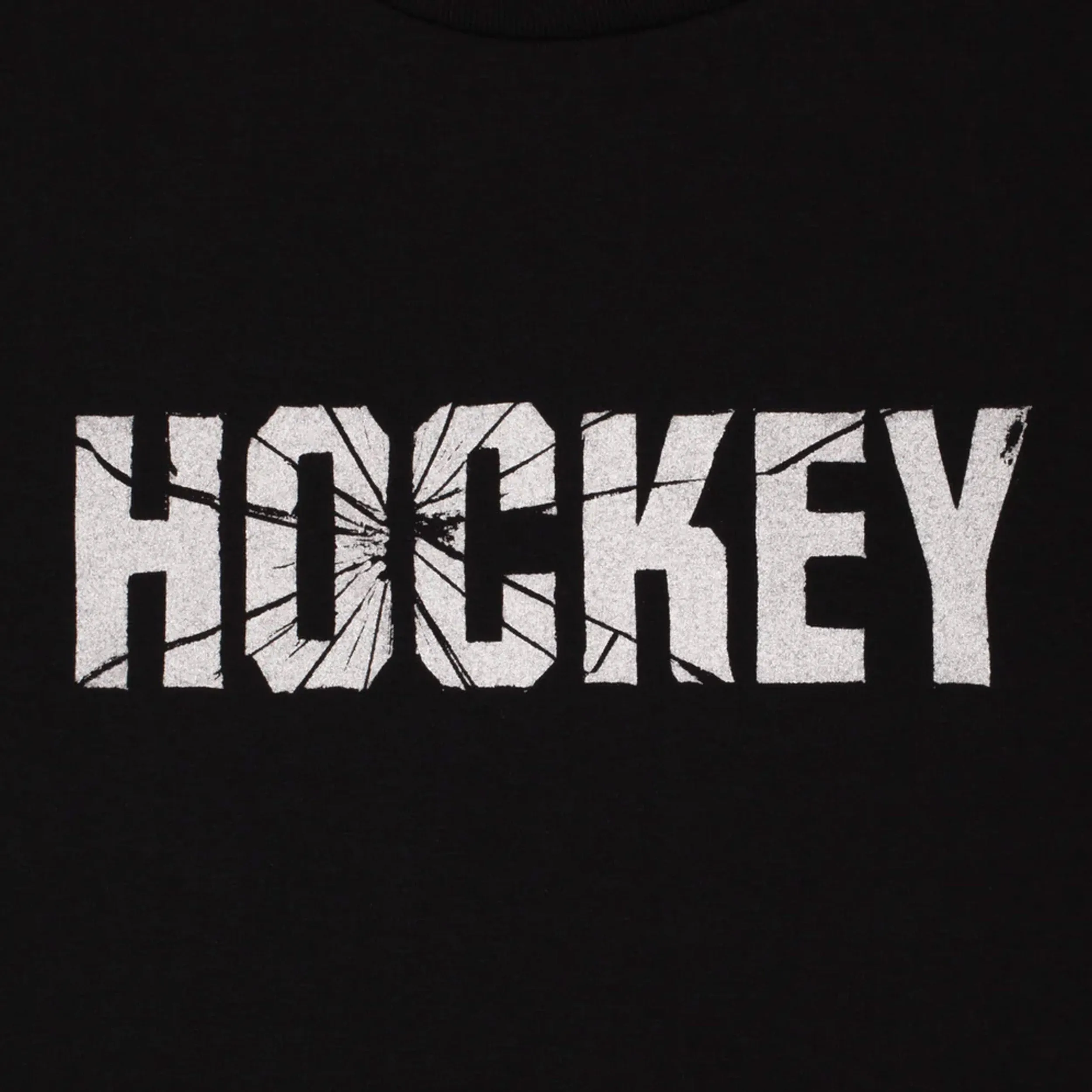 Hockey Shatter Reflective T-Shirt Black